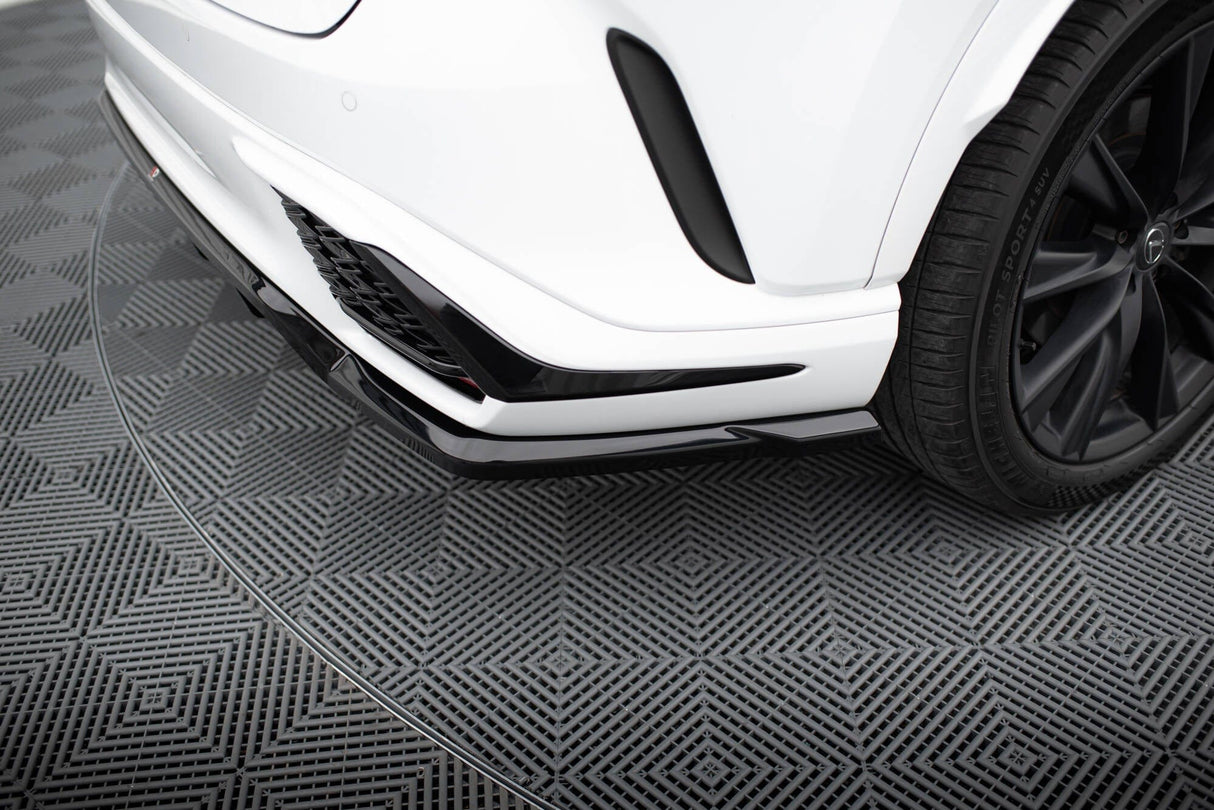Maxton Design Central Rear Splitter (With Vertical Bars) Lexus Rx F-Sport Mk5