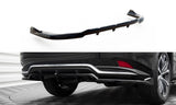 Maxton Design Central Rear Splitter (With Vertical Bars) Lexus Rx Mk4 Facelift