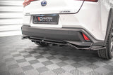 Maxton Design Central Rear Splitter (With Vertical Bars) Lexus Ux Mk1