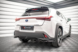 Maxton Design Central Rear Splitter (With Vertical Bars) Lexus Ux Mk1