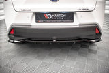 Maxton Design Central Rear Splitter (With Vertical Bars) Lexus Ux Mk1