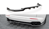 Maxton Design Central Rear Splitter (With Vertical Bars) Maserati Grecale Gt / Modena MK1