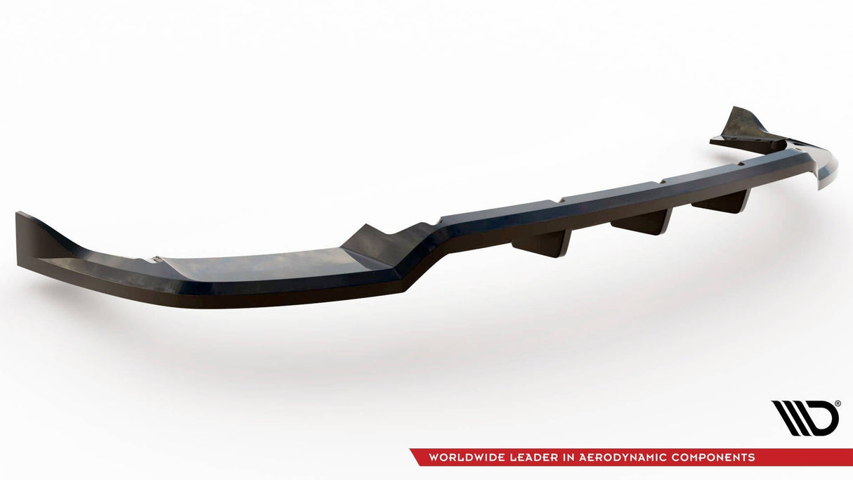 Maxton Design Central Rear Splitter (With Vertical Bars) Maserati Grecale Gt / Modena MK1