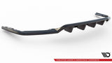 Maxton Design Central Rear Splitter (With Vertical Bars) - Maserati Levante Mk1