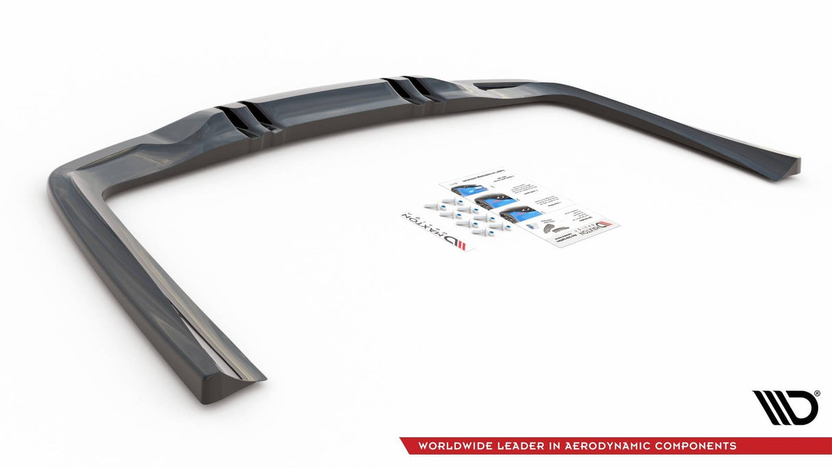 Maxton Design Central Rear Splitter (With Vertical Bars) Mercedes-AMG 53 4 Door Coupe