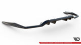 Maxton Design Central Rear Splitter (With Vertical Bars) Mercedes-AMG C43 Coupe C205 Facelift