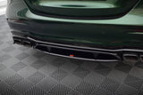 Maxton Design Central Rear Splitter (With Vertical Bars) Mercedes-AMG E63 W213 Facelift