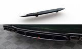 Maxton Design Central Rear Splitter (With Vertical Bars) Mercedes-AMG E63 W213 Facelift