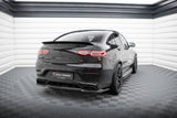Maxton Design Central Rear Splitter (With Vertical Bars) Mercedes-AMG GLC 63 Coupe C253 Facelift