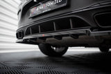 Maxton Design Central Rear Splitter (With Vertical Bars) Mercedes-AMG GLC 63 Coupe C253 Facelift