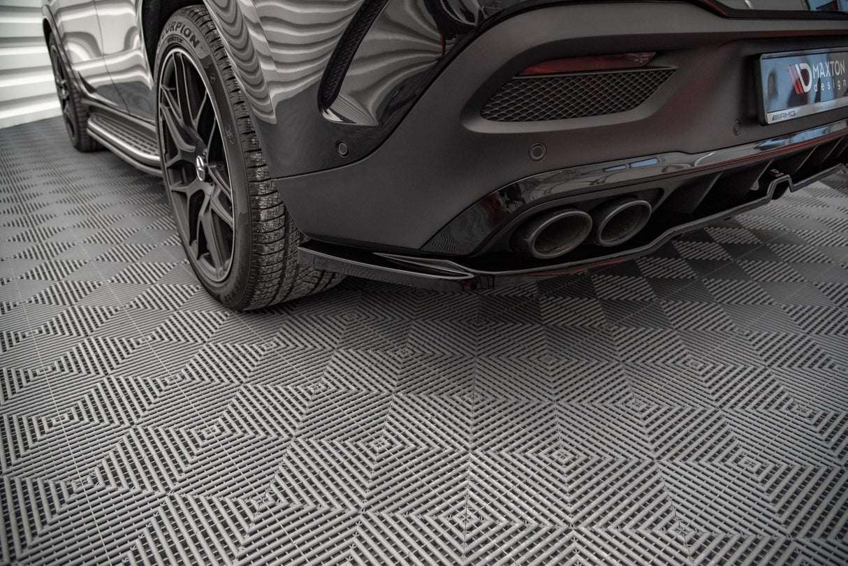 Maxton Design Central Rear Splitter (With Vertical Bars) Mercedes-AMG GLE Coupe C167