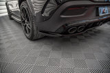 Maxton Design Central Rear Splitter (With Vertical Bars) Mercedes-AMG GLE Coupe C167