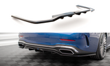 Maxton Design Central Rear Splitter (With Vertical Bars) Mercedes-Benz C AMG-Line W206