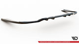 Maxton Design Central Rear Splitter (With Vertical Bars) Mercedes-Benz C Coupe AMG-Line C205 Facelift