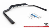 Maxton Design Central Rear Splitter (With Vertical Bars) Mercedes-Benz C W205