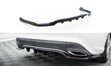 MERCEDES - BENZ CLA - C117 FACELIFT - REAR SPLITTER (WITH VERTICAL BARS)