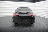Maxton Design Central Rear Splitter (With Vertical Bars) Mercedes-Benz CLA Coupe C118