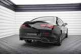 Maxton Design Central Rear Splitter (With Vertical Bars) Mercedes-Benz CLA Coupe C118
