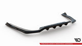 Maxton Design Central Rear Splitter (With Vertical Bars) Mercedes-Benz E AMG-Line W214