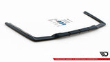 Maxton Design Central Rear Splitter (With Vertical Bars) Mercedes-Benz E63 AMG Sedan W212 Facelift