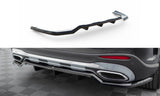 Maxton Design Central Rear Splitter (With Vertical Bars) Mercedes-Benz GLC AMG-Line X254