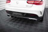 Maxton Design Central Rear Splitter (With Vertical Bars) Mercedes-Benz GLE Coupe AMG-Line C292