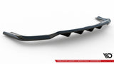 Maxton Design Central Rear Splitter (With Vertical Bars) Mercedes-Benz GLE SUV AMG-Line W167