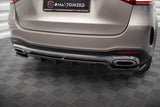 Maxton Design Central Rear Splitter (With Vertical Bars) Mercedes-Benz GLE SUV AMG-Line W167