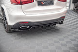 Maxton Design Central Rear Splitter (With Vertical Bars) - Mercedes / GLS AMG-Line X167