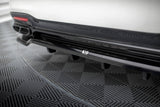 Maxton Design Central Rear Splitter (With Vertical Bars) Mercedes-Benz S AMG-Line W222 Facelift