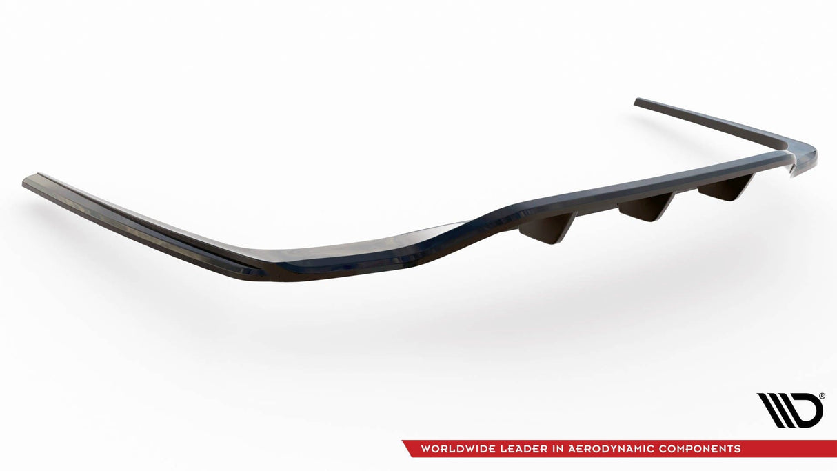 Maxton Design Central Rear Splitter (With Vertical Bars) Mercedes-Benz S AMG-Line W223