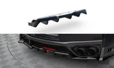 Maxton Design Central Rear Splitter (With Vertical Bars) Nissan Gtr R35 Facelift