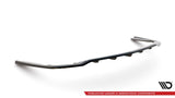 Maxton Design Central Rear Splitter (With Vertical Bars) Opel Insignia Estate Opc MK1