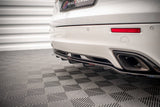 Maxton Design Central Rear Splitter (With Vertical Bars) Opel Insignia Estate Opc MK1