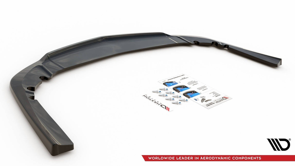 Maxton Design Central Rear Splitter (With Vertical Bars) Buick Regal GS