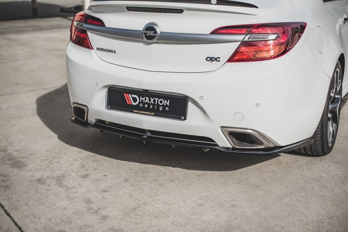 Maxton Design Central Rear Splitter (With Vertical Bars) Buick Regal GS