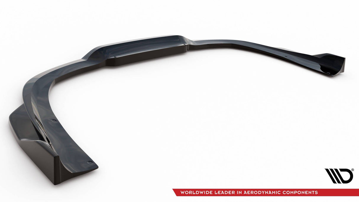 Maxton Design Central Rear Splitter (With Vertical Bars) Porsche 911 Turbo S 992
