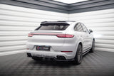 Maxton Design Central Rear Splitter (With Vertical Bars) Porsche Cayenne Coupe Mk3