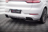 Maxton Design Central Rear Splitter (With Vertical Bars) Porsche Cayenne Coupe Mk3