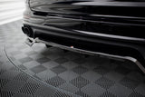 Maxton Design Central Rear Splitter (With Vertical Bars) Porsche Cayenne Mk2 Facelift