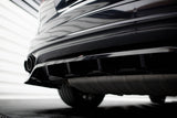Maxton Design Central Rear Splitter (With Vertical Bars) Porsche Cayenne Mk2 Facelift