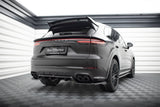 Maxton Design Central Rear Splitter (With Vertical Bars) Porsche Cayenne Sport Design Mk3