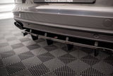 Maxton Design Central Rear Splitter (With Vertical Bars) Porsche Panamera 971 Turbo S E-Hybrid / E-Hybrid
