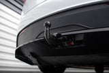 Maxton Design Central Rear Splitter (With Vertical Bars) Tesla Model X MK1 Facelift