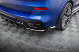 Maxton Design Central Rear Splitter (With Vertical Bars) V.1 - BMW X5 M-PACK G05 (Facelift)