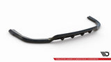 Maxton Design Central Rear Splitter (With Vertical Bars) V.1 - BMW X5 M-PACK G05 (Facelift)