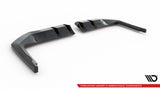 Maxton Design Central Rear Splitter (With Vertical Bars) V.1 Honda Civic Type-R Mk 11