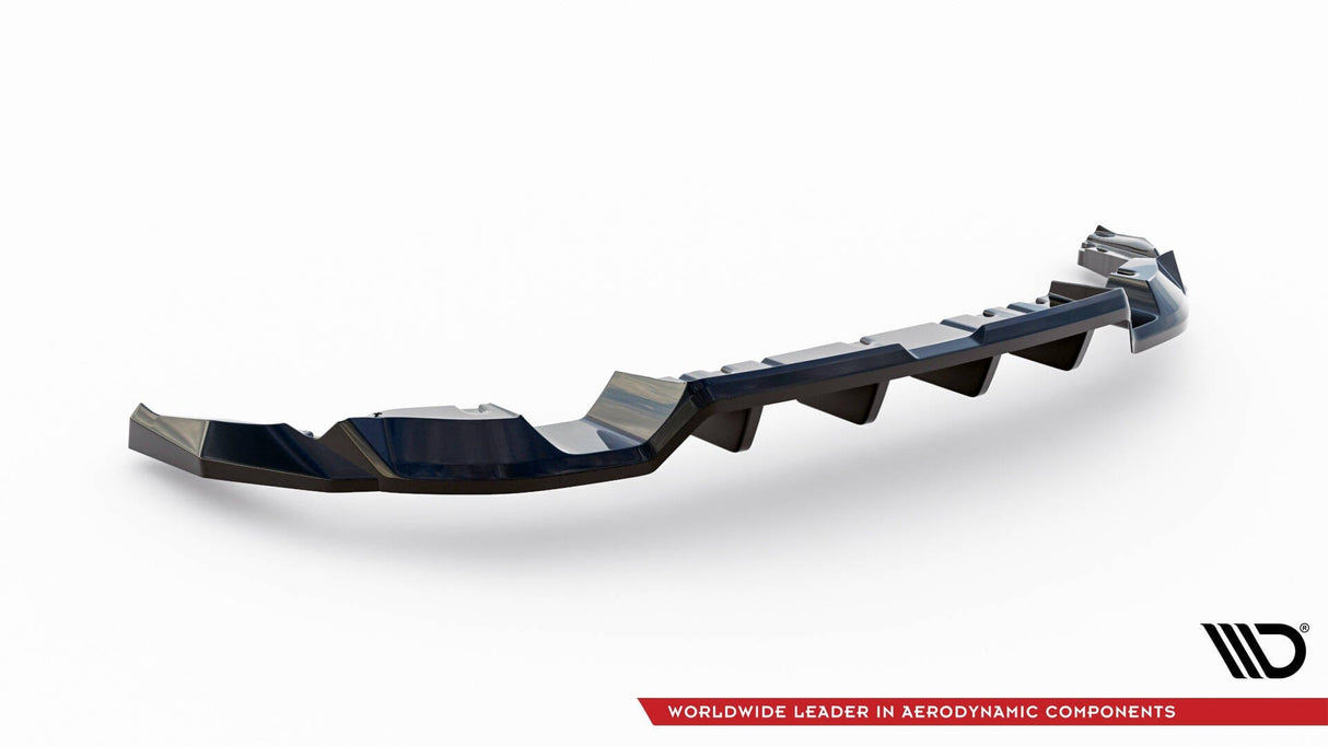 Maxton Design Central Rear Splitter (With Vertical Bars) V.1 Toyota Gr86 MK1
