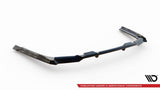 Maxton Design Central Rear Splitter (With Vertical Bars) V.2 BMW 5 M-Pack G60