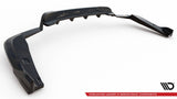 Maxton Design Central Rear Splitter (With Vertical Bars) V.2 BMW X4 M-Pack G02